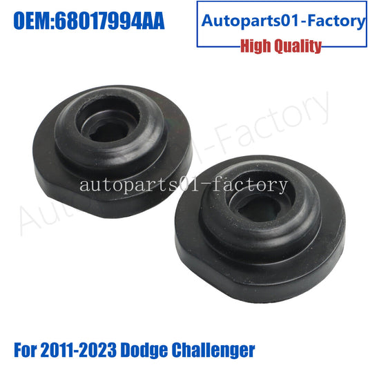 2PCS Rubber Lower Radiator Bushing 68017994AA for 2011-2023 for Dodge for Challenger
