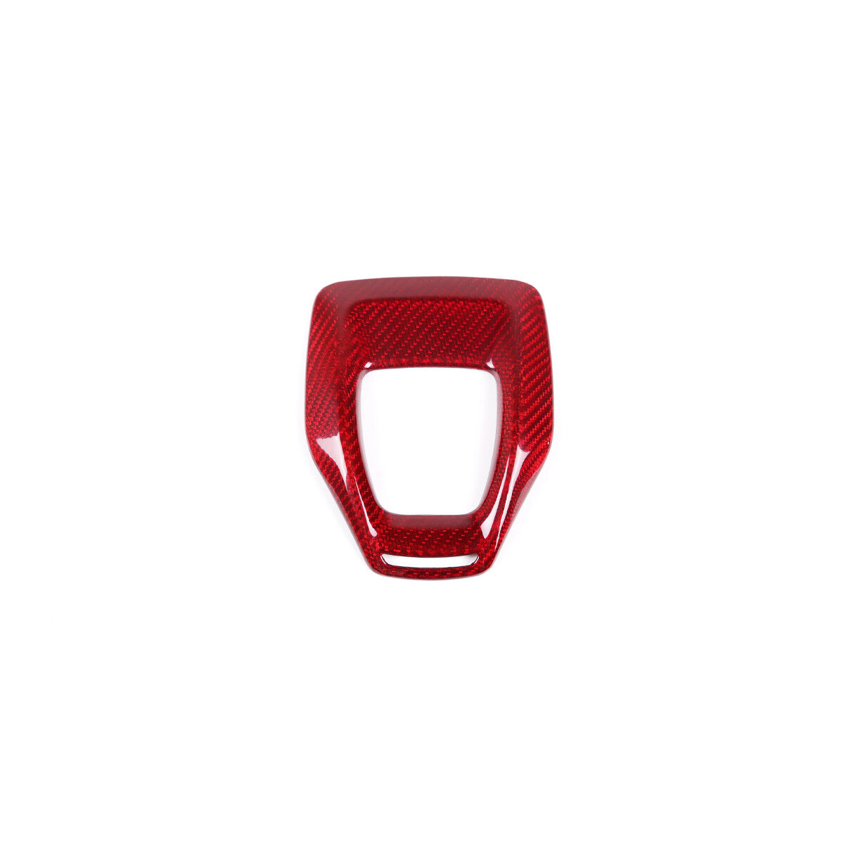 Silver Interior Alloy A/C Console Knife Ring Trim Cover for Kia Soul 2009 - 2013 3X- v