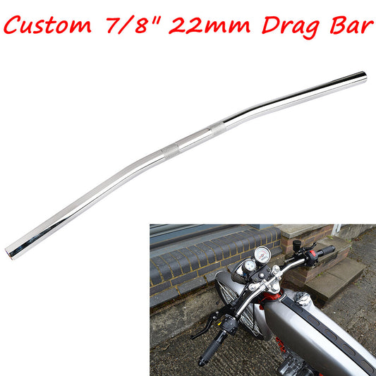 7/8 Motorcycle Drag Bars Handlebars Universal for Harley for Yamaha for Honda for Suzuki Q