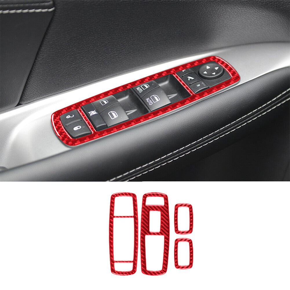 Carbon Fiber Interior Central Console Frame Cover Trim For Celica 2000-05 v