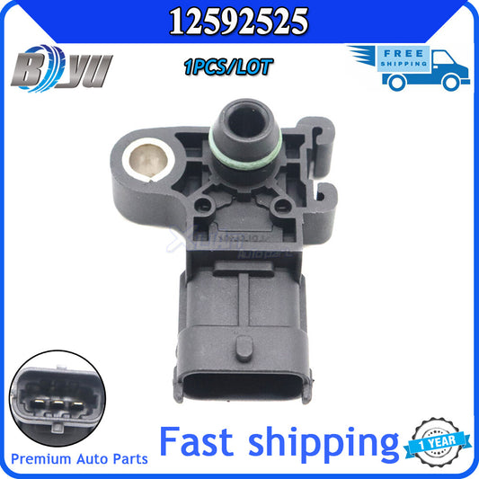 The brand new 12592525 manifold pressure sensor is suitable for Camaro for Corvette and for Cadillac CTS. v