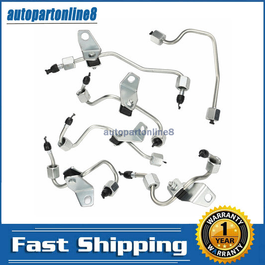 Set of 6 Fits for Dodge 2003 - 2007 Diesel 5.9L Fuel Injection Line NEW