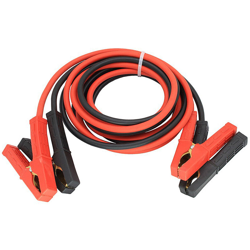 Practical Copper 2000AMP 2 Gauge Booster Cables Power Start Jumper Heavy Duty v