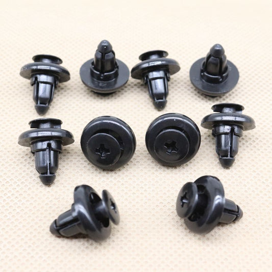 10-Pack Anti-Collision Radiator Grille Push-Type Fixing Clip 30008324 Universal for Suzuki
