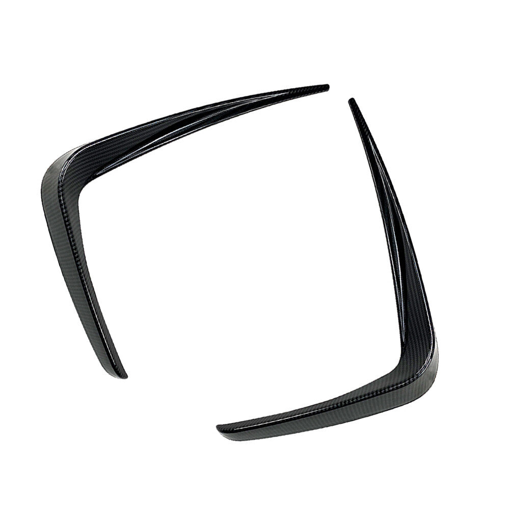 Front Fog Lamp Frame Decoration Trim for BMW 3 Series G20 2019-2022 Carbon Fiber