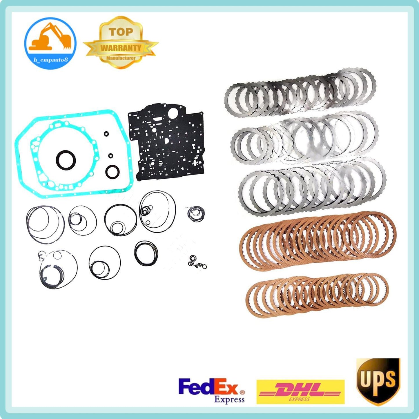 Auto Transmission Master Rebuild Kit for BMW for AUDI 5HP24 Overhaul Kit DHL UPS