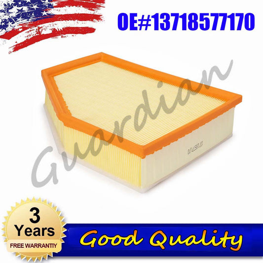 13718577170 Engine air filter suitable for BMW 530e, 530i, 540d, 540i, 640i, 740i, 840i, X3