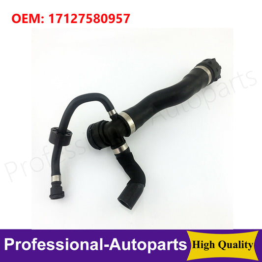 Upper radiator hose with ventilation hose suitable for BMW F01 F02 F10 F06 F07 F12 F13- (model number 17127580957)