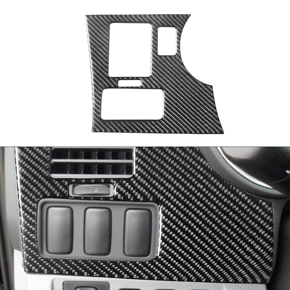Suitable for Honda Accord 2013-2017 carbon fiber ABS Dash L&R AC socket ventilation rack 2P- v