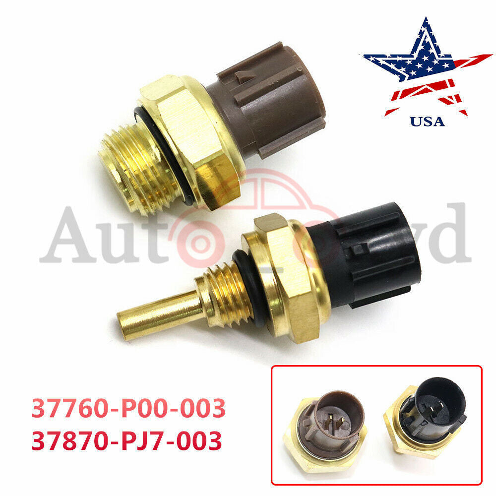 2PCS NEW Coolant Temperature Sensor Switch for HONDA CR-V for Civic for ACURA for ISUZU Q
