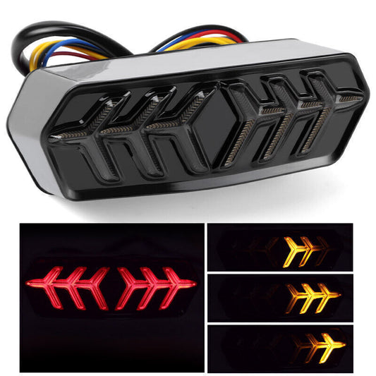 Motorcycle LED Brake Tail Light Integrated Turn Signal for HONDA MSX /Grom 125
