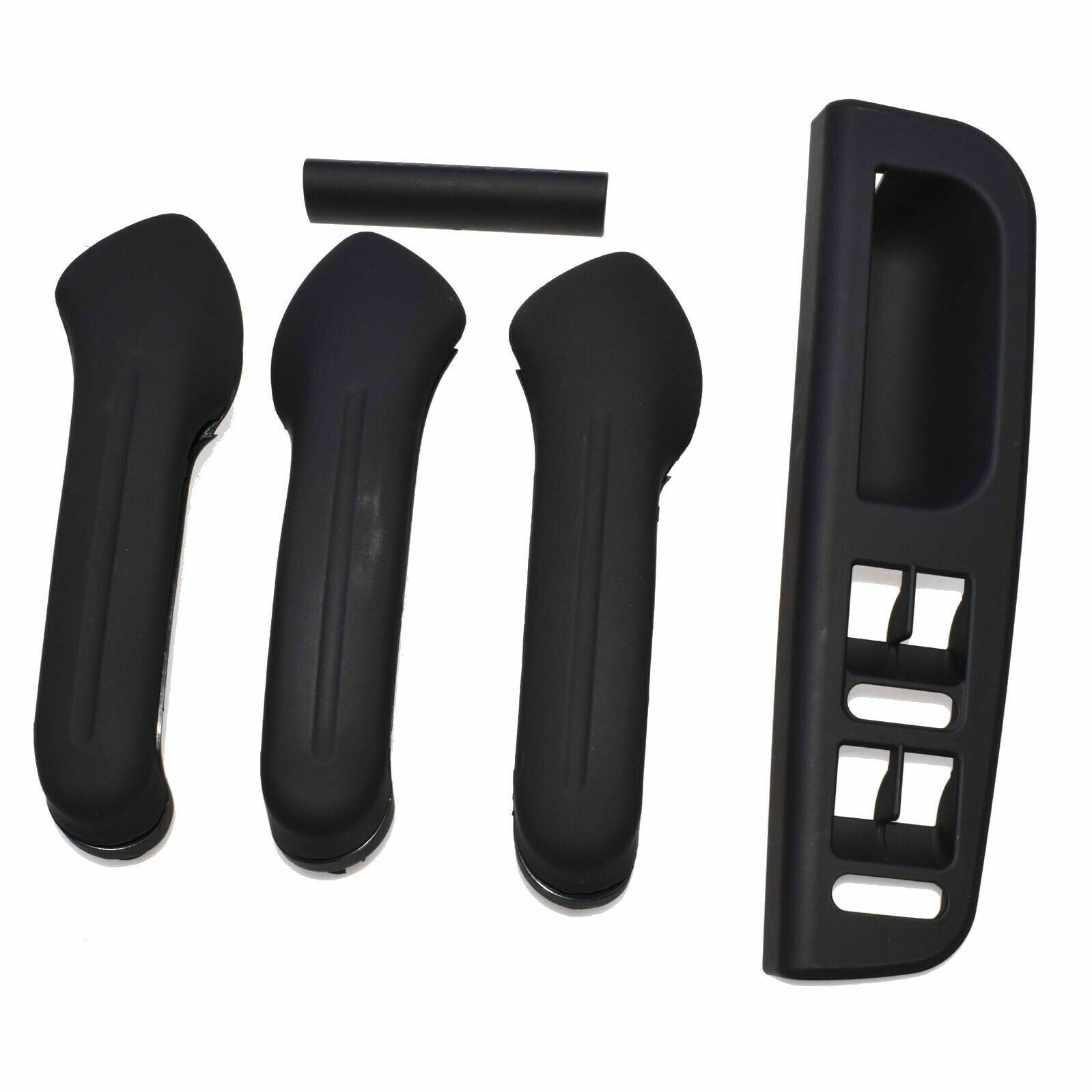 for VW for Golf MK4 Black Interior Door Grab Handle Cover Switch Bezel Trim New 5pcs