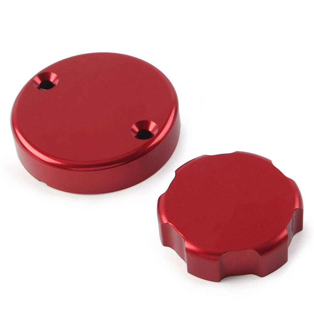 Vordere Bremskupplung Reservoir Abdeckung ?lpumpe Kappe f¨¹r for Ducati 848 1098 Rot