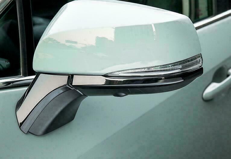 NEW for Toyota Highlander 2020-2022 Piano Black Rear View Side Mirror Decor Trim