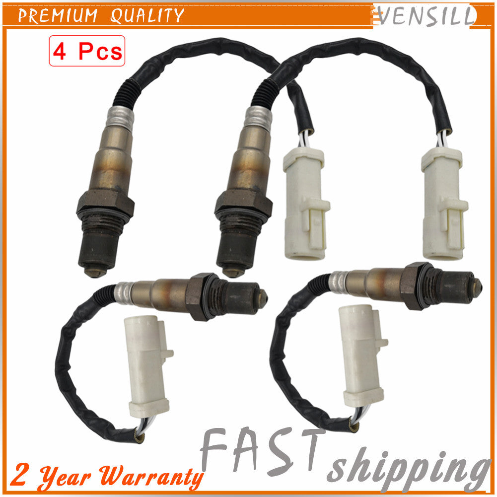 4PCS Front Rear 234-4401 Oxygen Sensor for Ford F-150 04-08 for Lincoln Mark 06-08