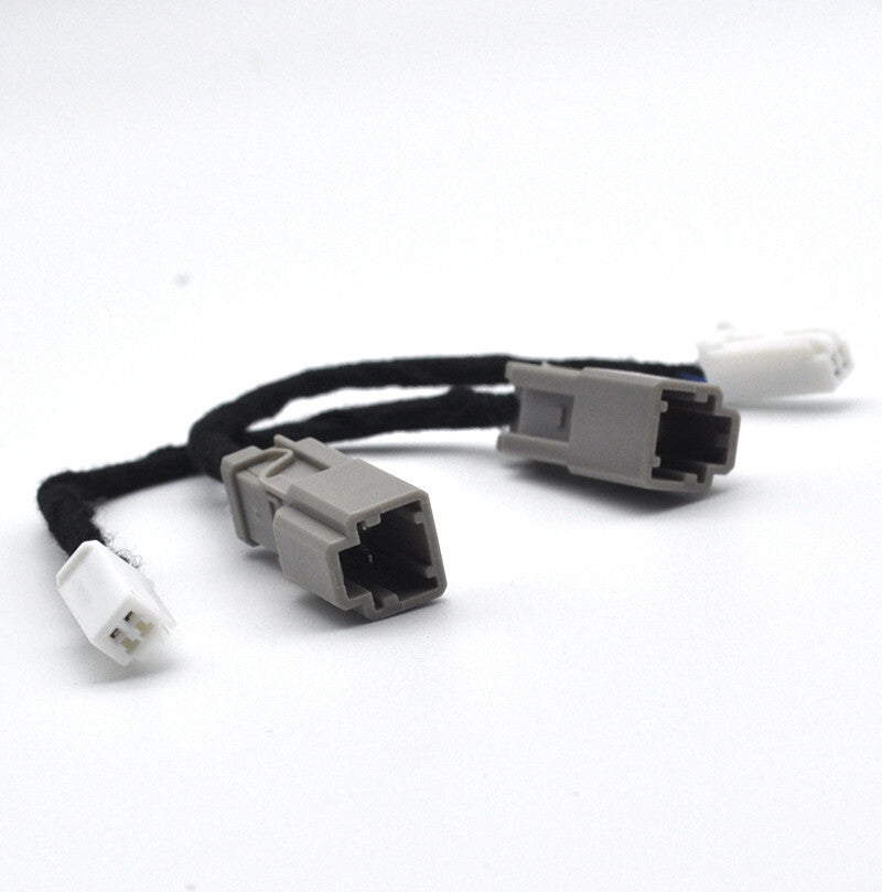 2 Halogen LED Conversion Adaptor trunk plate light cable for Honda Fit CRV for civic v