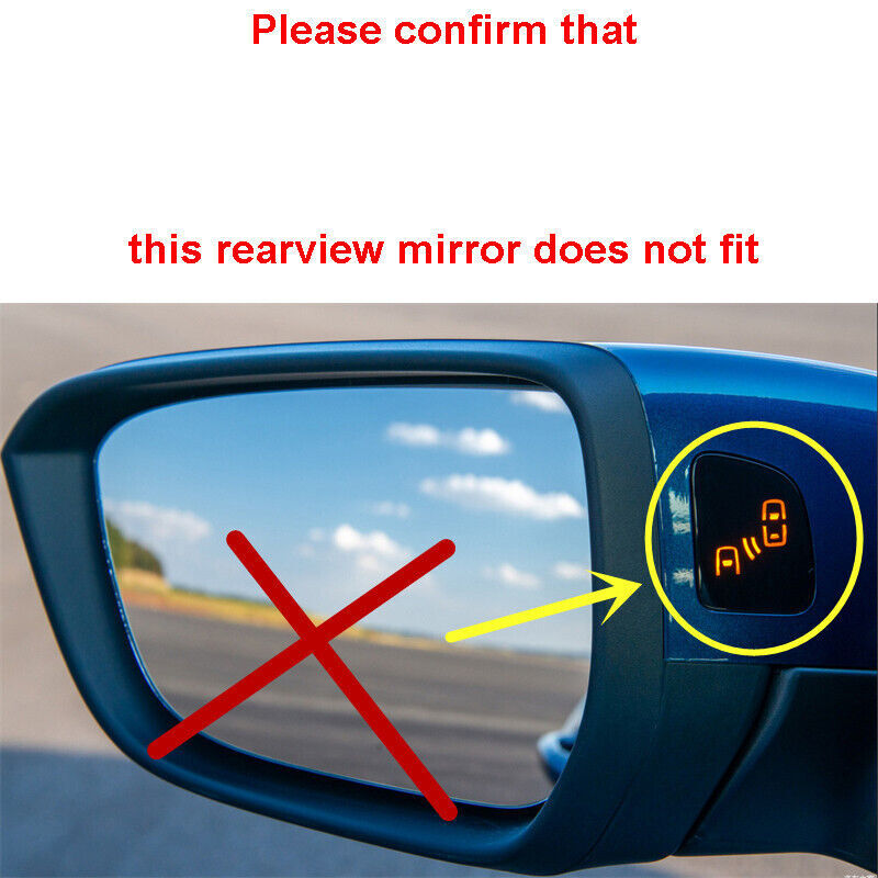 Left Side Rearview Door Mirror Shell Cover Cap for Chevrolet Cavalier 2019-2020