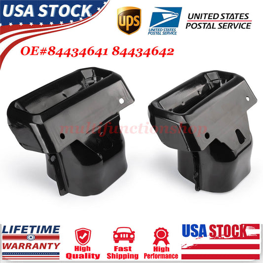 Pair Exhaust Tips Bezels Fit for Chevy Silverado 1500 for GMC for Sierra 1500 84667764 Q