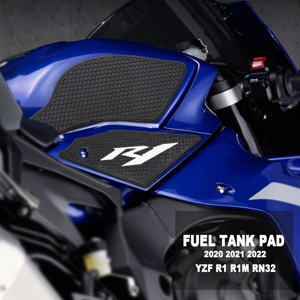 for YAMAHA YZF R1 R1M RN32 20-22 Fuel Tank Traction Side Pad Knee Grip Protector