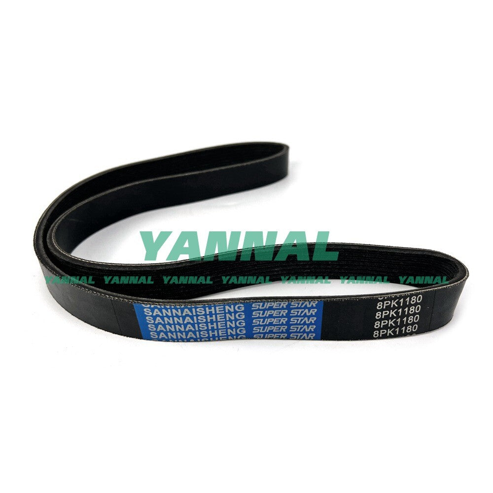 QSX15 alternator belt for excavator engine parts -