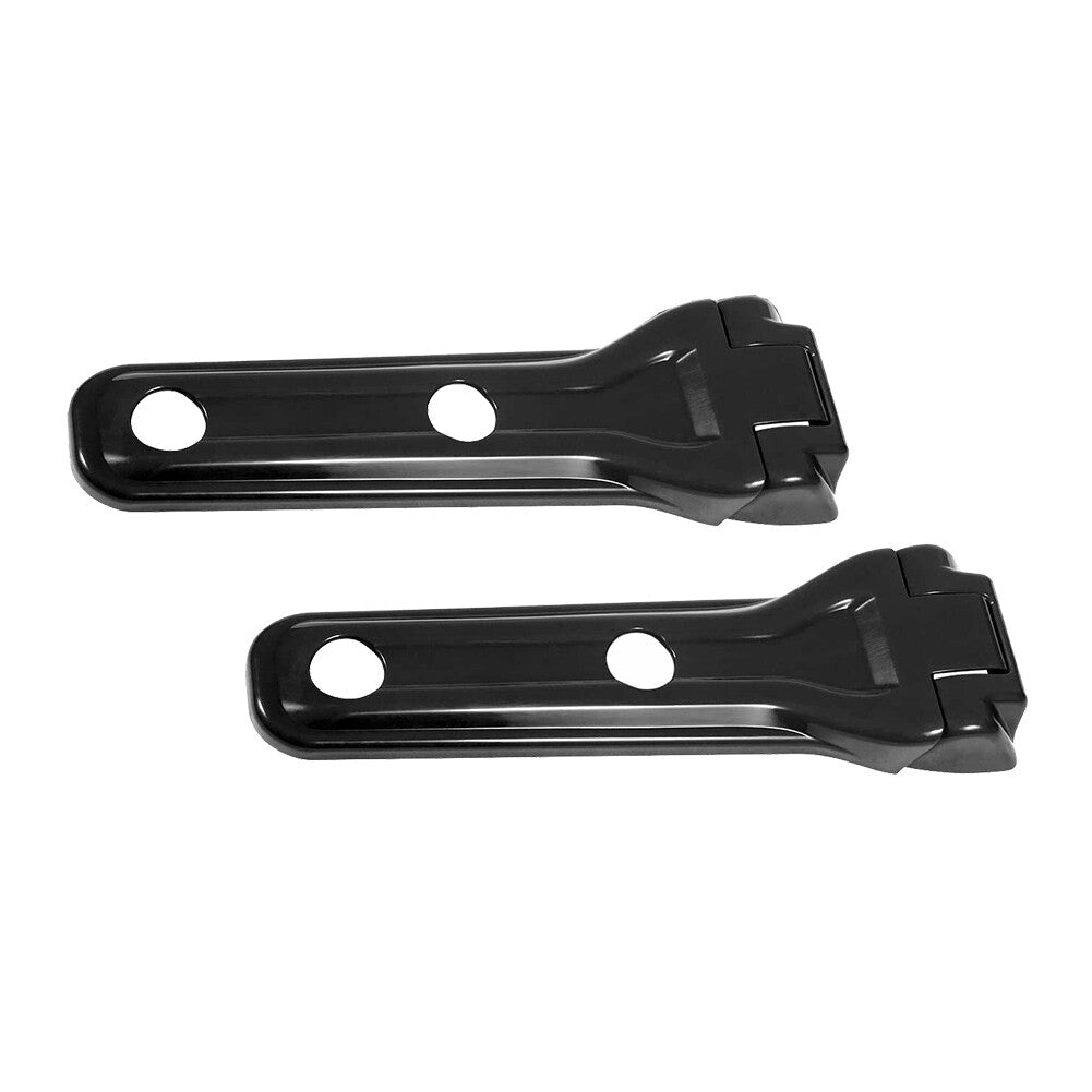 2x Spare Tire Tailgate Door Hinge Cover for Jeep for Wrangler JL 2018-2022 Black