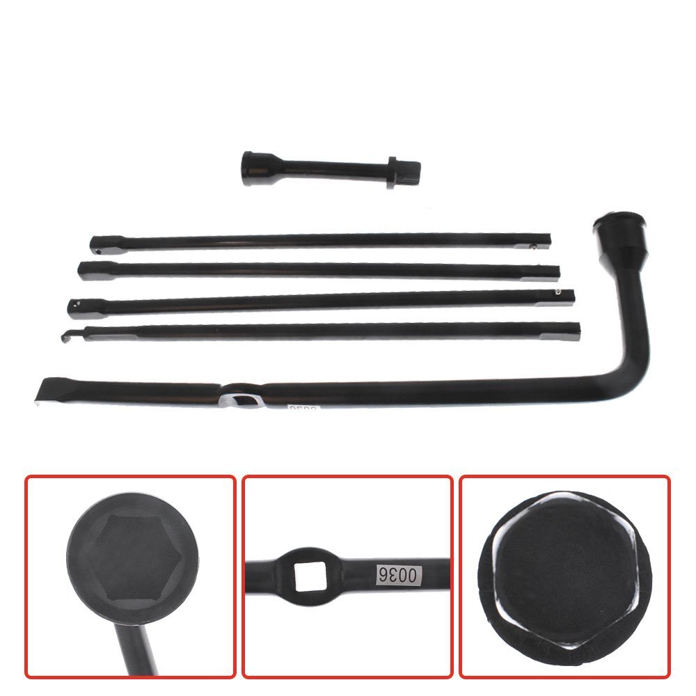 Spare lug wrench tire replacement part for 2007-15 for Dodge for Ram Ext tool kit kit - n