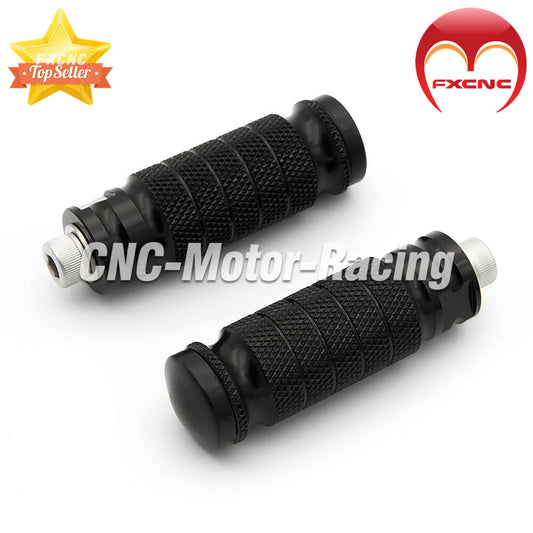 Suitable for CBR600 RS125/GP125 F4I F2 F3 F4 CNC aluminum footstool pedals, black