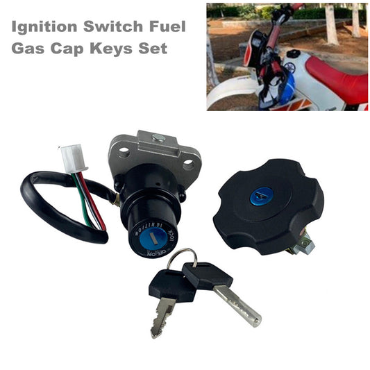Motorcycle ignition switch with fuel filler cap and key suitable for Yamaha XT600 DT200 TW200 n
