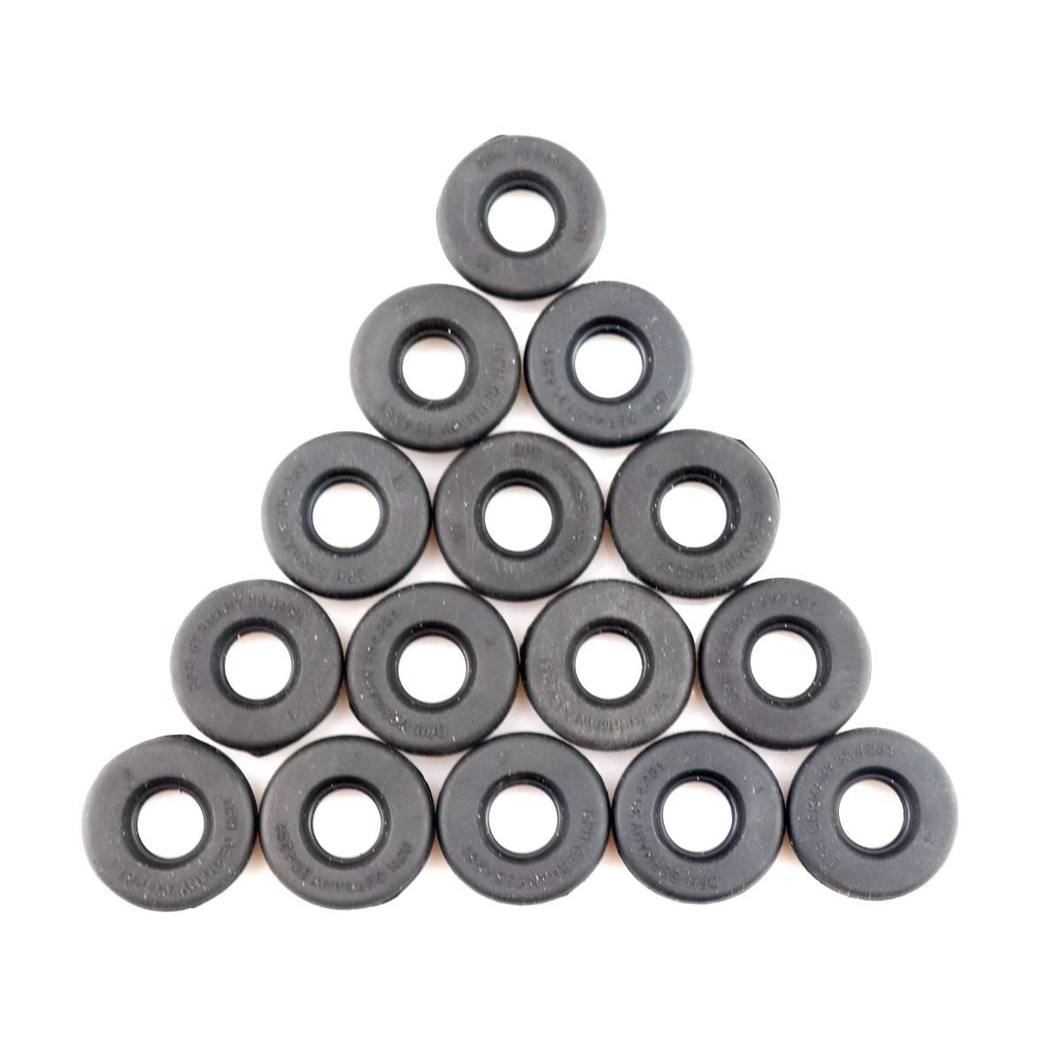 15-piece pack of valve cover gasket bolt seals suitable for BMW E39 E46 E53 E60 E61 E65 E66 buttonholes