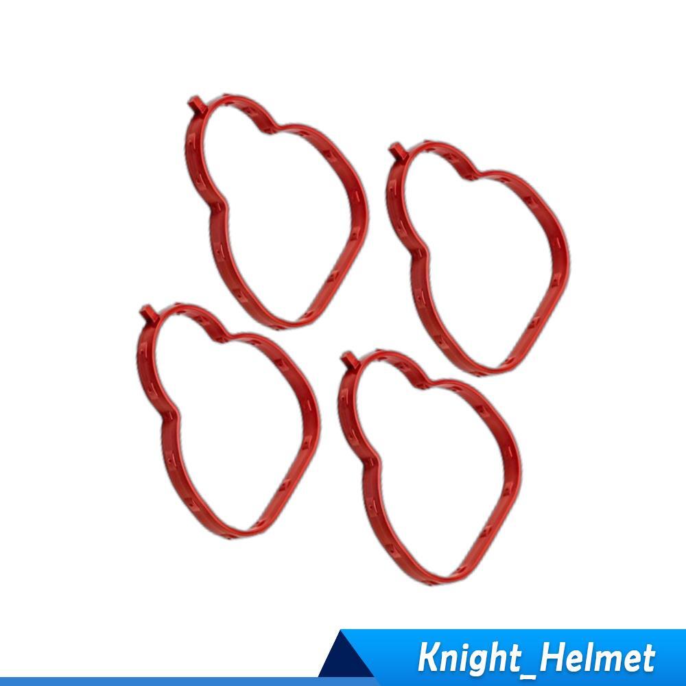 4Pcs Intake Manifold Gasket Red Replacement ZJ0113111 Fits for Mazda 2 for Mazda 3 Q