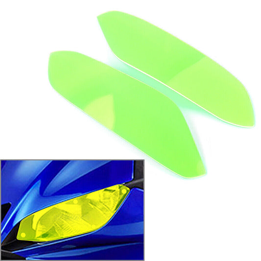 Front Headlight Cover Shield Lens Protector Green for YAMAHA YZF R3 R25 2018-21