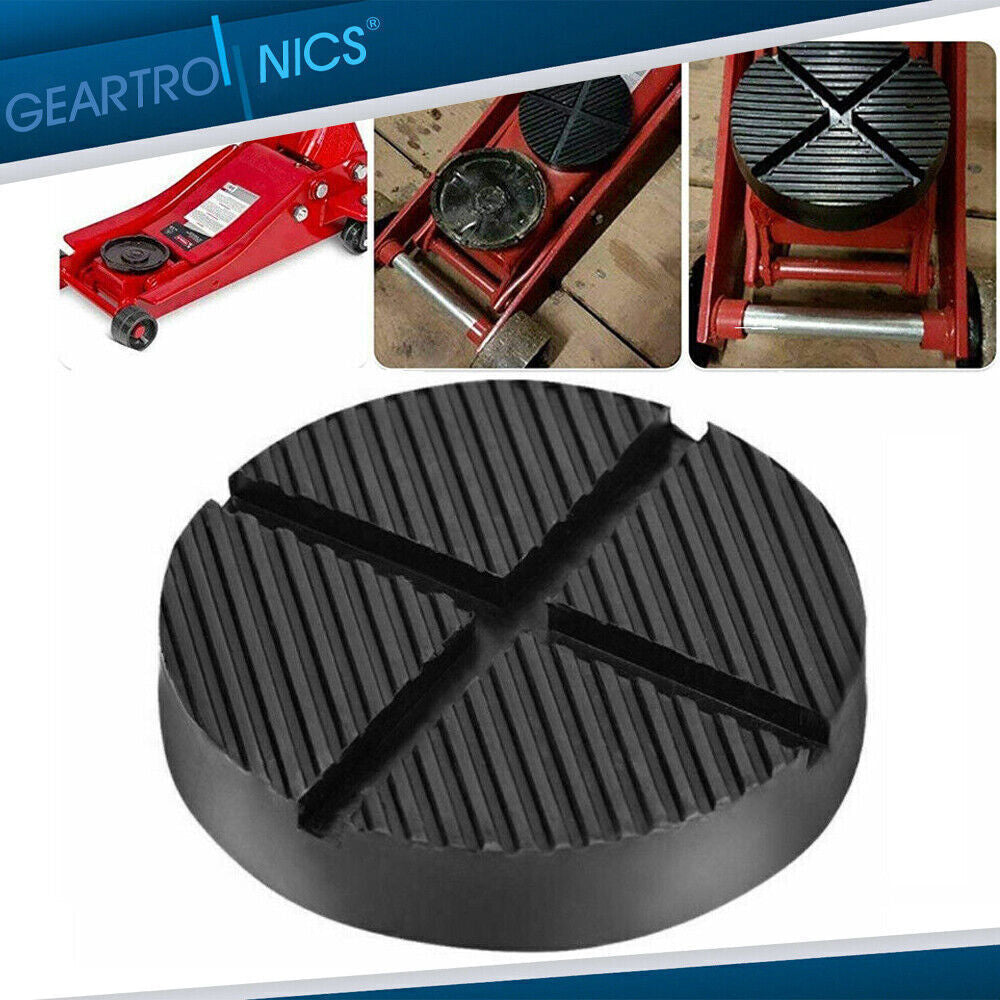 Jack Pads Rubber Pad Adapter Car Truck Cross Slotted Frame Rail Floor Universal