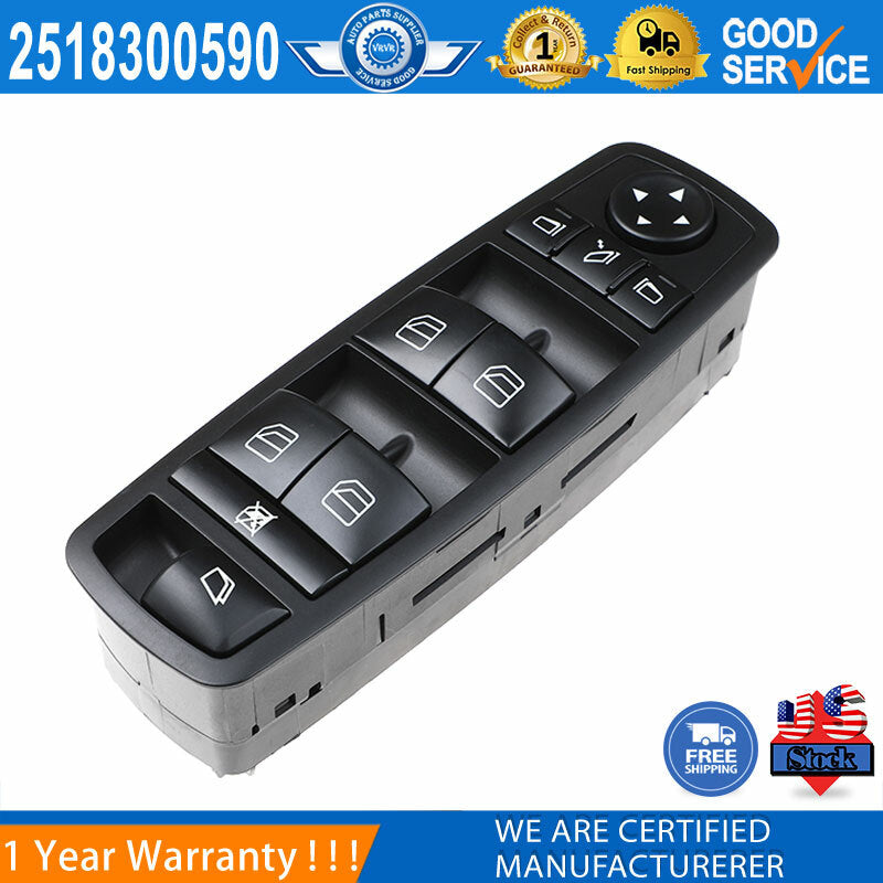 for Mercedes-Benz GL R-Class W251 front left door window mirror master switch