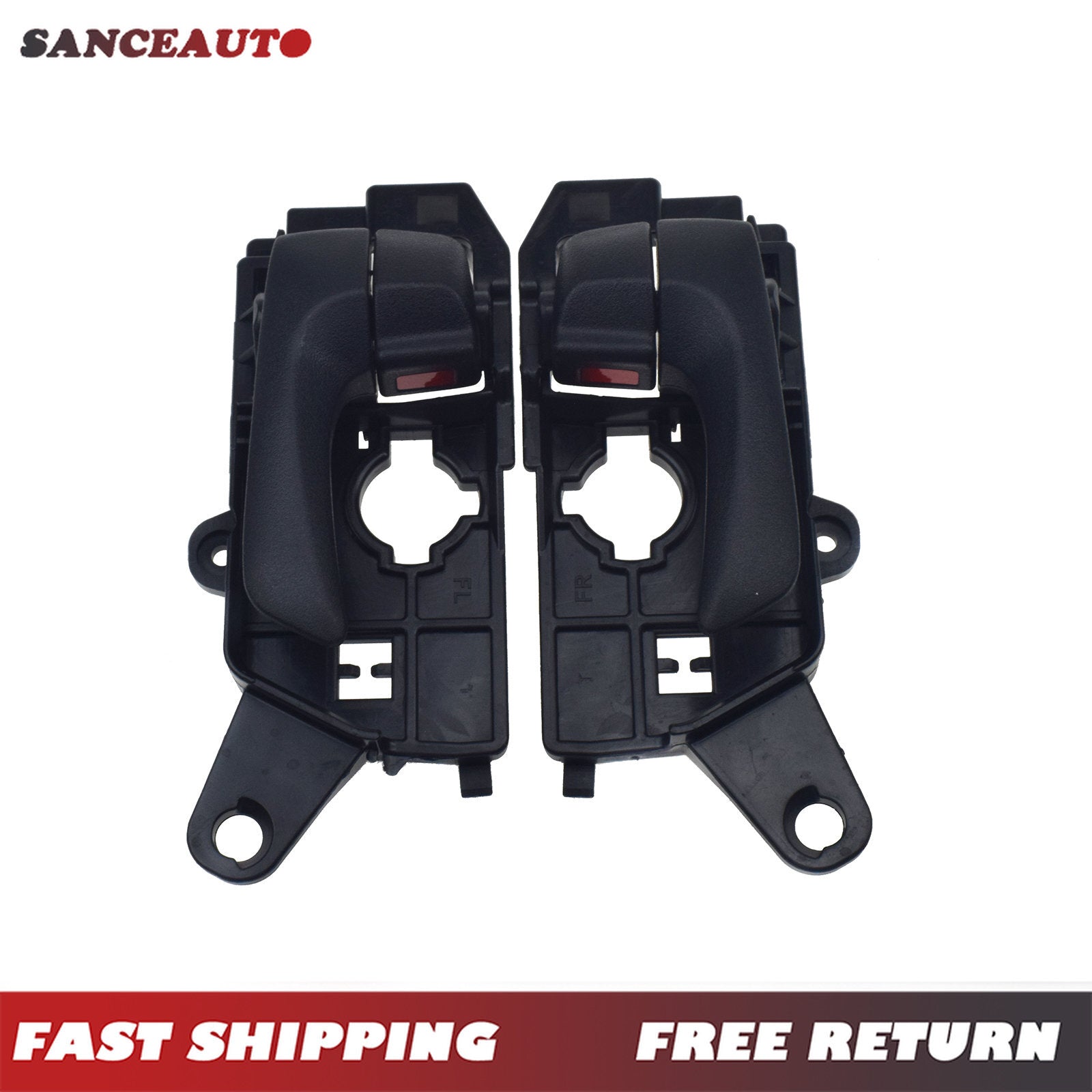 Two-piece set of front left and right inner door handles suitable for 2009-2010 for Hyundai Sonata 2.4L and 3.3L models. n