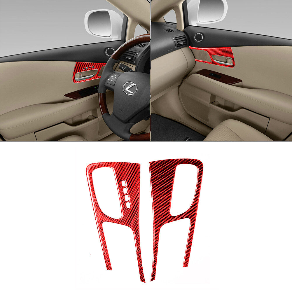 Carbon Fiber Overhead Reading Light Panel Trim for Mustang Mach-E 2021-2022 v