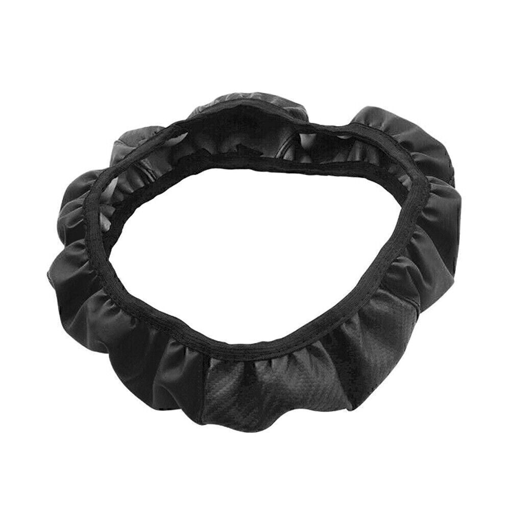 Fit Car Truck SUV Universal 15 Inch Size Microfiber Leather Steering Wheel Cover