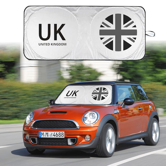 for Mini Cooper R55 R56 R57 Windshield Sun Shade Union Jack UV Heat Block Cover