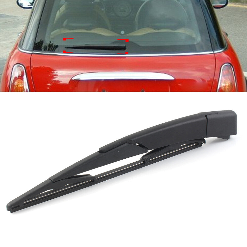 Rear Wiper Arm + Blade Kit for Mini Cooper l4 1.6L 2-Door 2002 2003 2004-2006 Q
