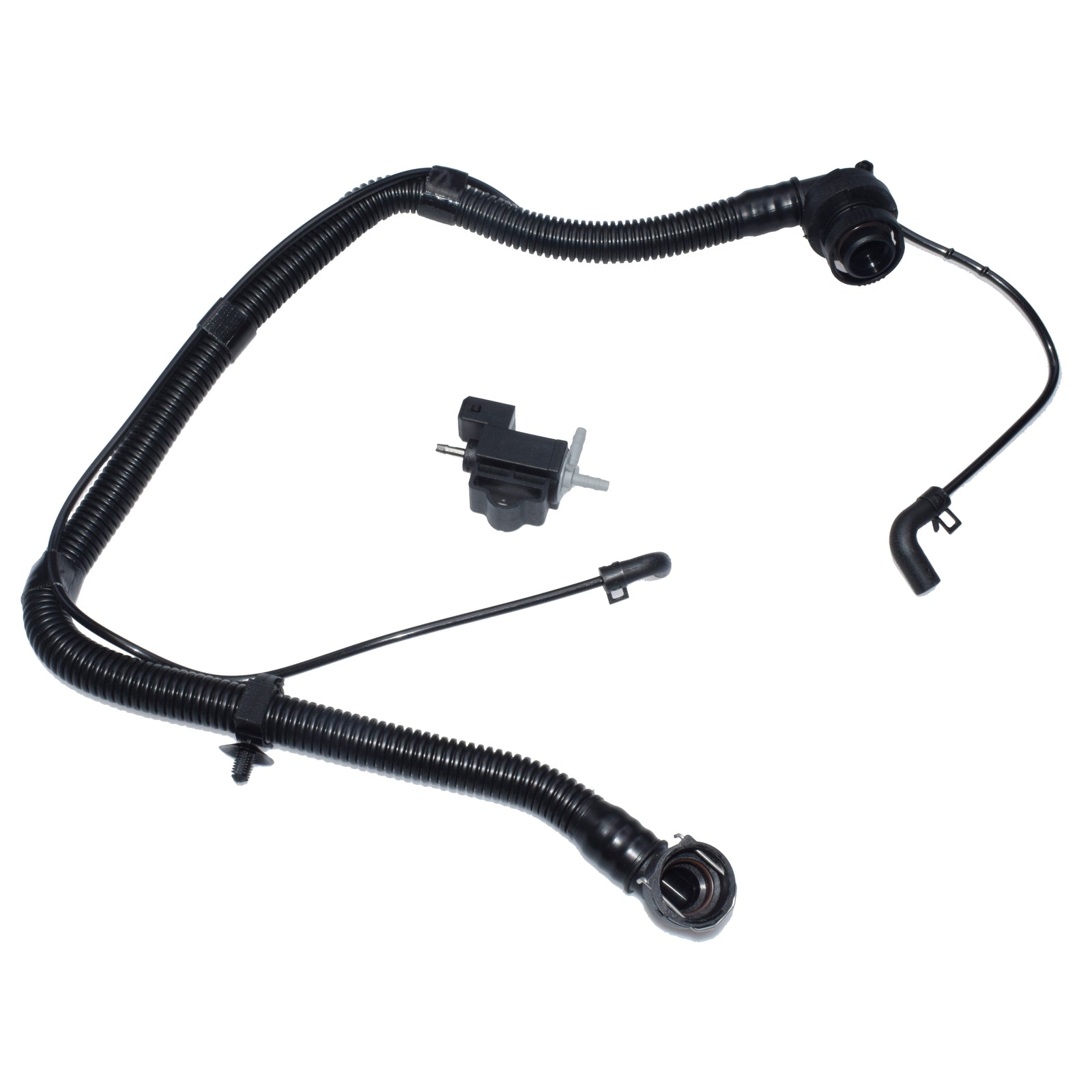 PCV crankcase ventilation hose and turbo solenoid valve for Buick for GMC - v