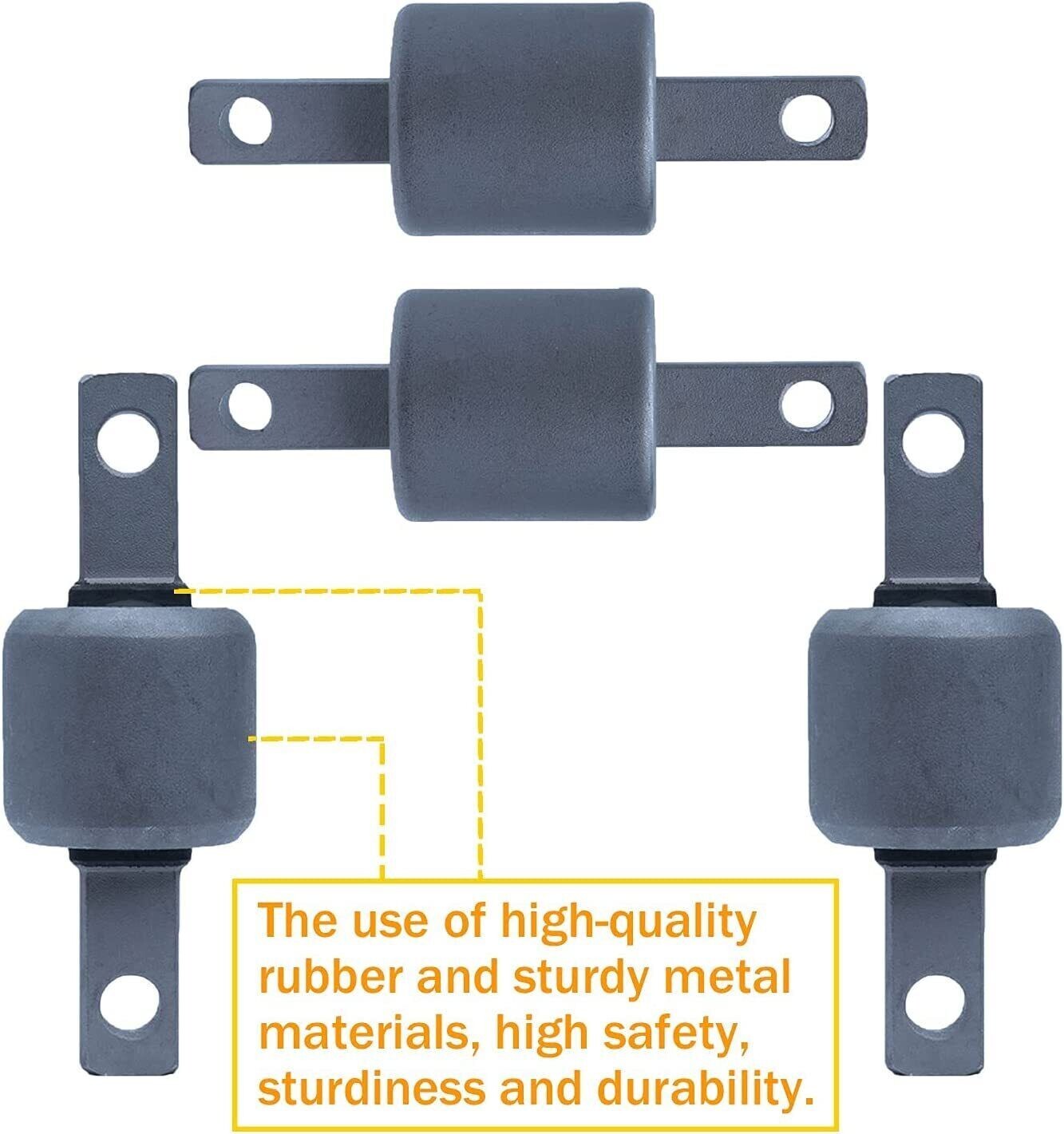 Equipment Manufacturer ( ) kit for Ferrari front lower control arm bushings 264523 264524 295790 295791