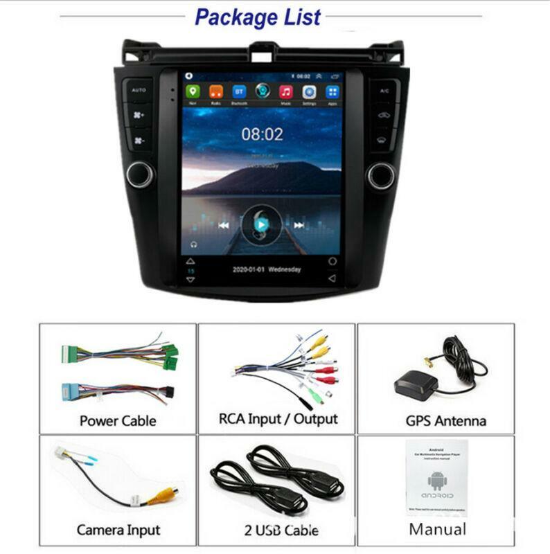 Compatible with 03-07 for Honda Accord 9.7-inch Android 10.1 Car Stereo Radio GPS 2+32GB Navigation n