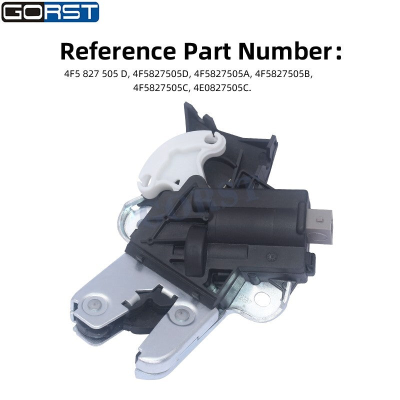 Rear Trunk Lid Lock Latch 4F5827505D for VW for Jetta MK5 for Passat B6 3C2 B7 CC for Audi v