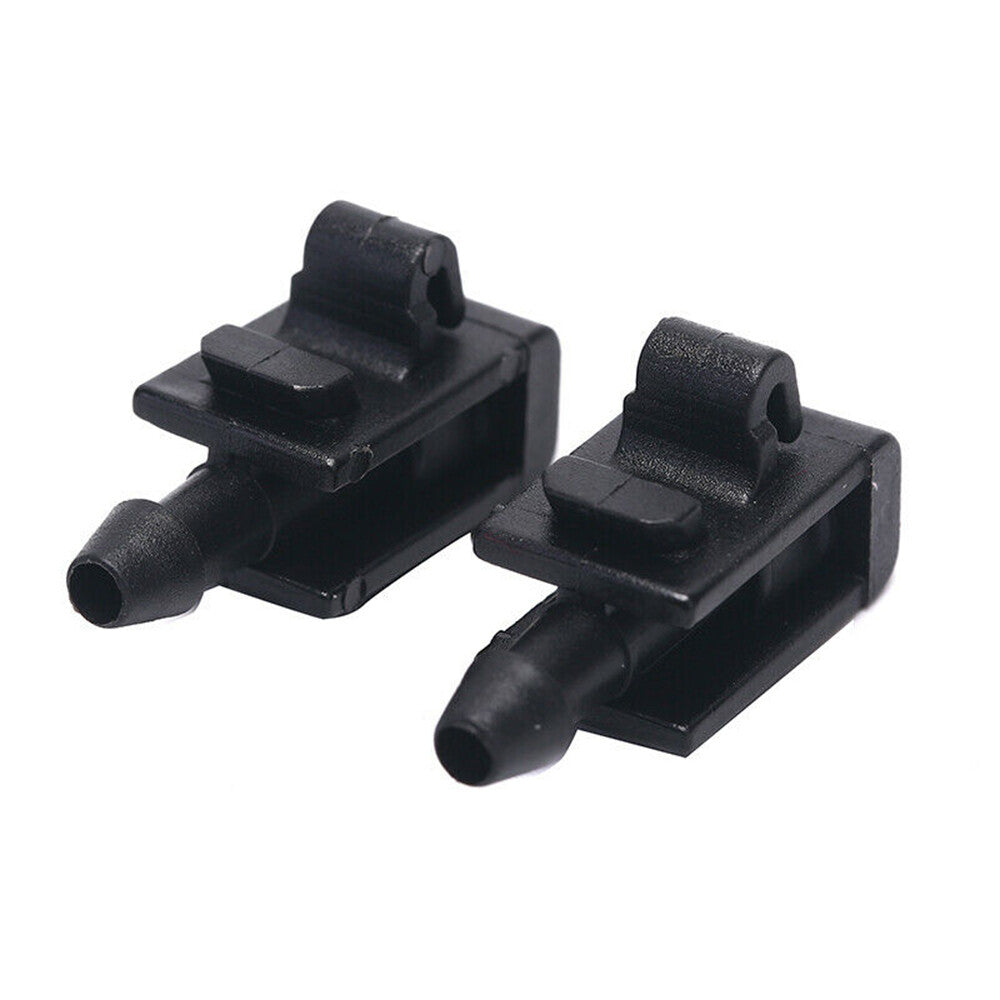 Fits For Megane II 2005-2007 2x Front Left  Right Windshield Wiper Jet Nozzle Q
