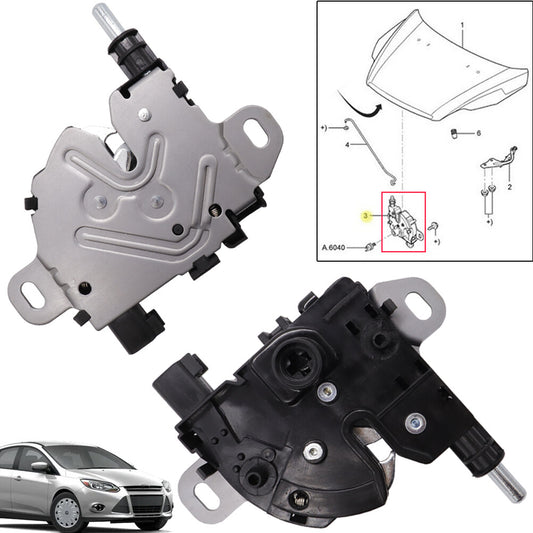 Car Latch Actuator Front Hood Bonnet Auto Lock 3M5116700AC for Ford Focus Kuga