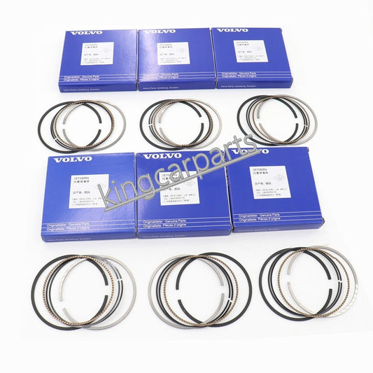 STD 6-piece piston ring kit for Volvo XC60, XC70, S80, S60, V60 3.0, T6, B6304T, L6-