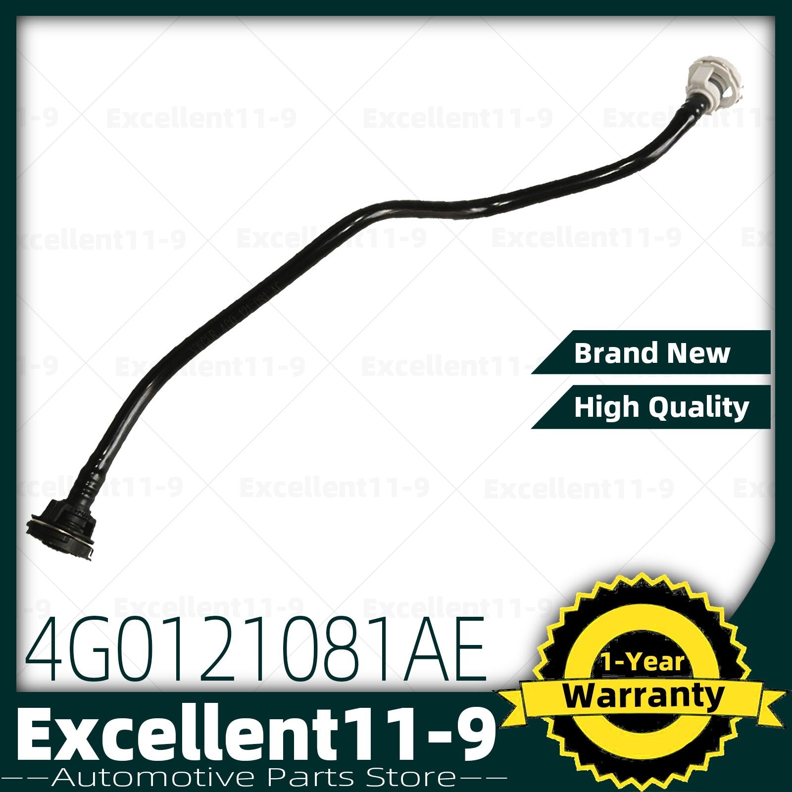 Engine coolant overflow hose suitable for Audi A6, A7, Quattro #4G0121081AE, #4G0121081CT n