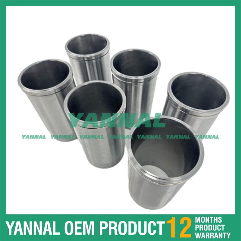 6 R530609 cylinder liners for 6090 engines