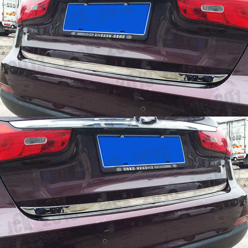 for Kia Forte Cerato K3 2012-2018 Steel REAR TRUNK TAIL GATE DOOR LID COVER TRIM