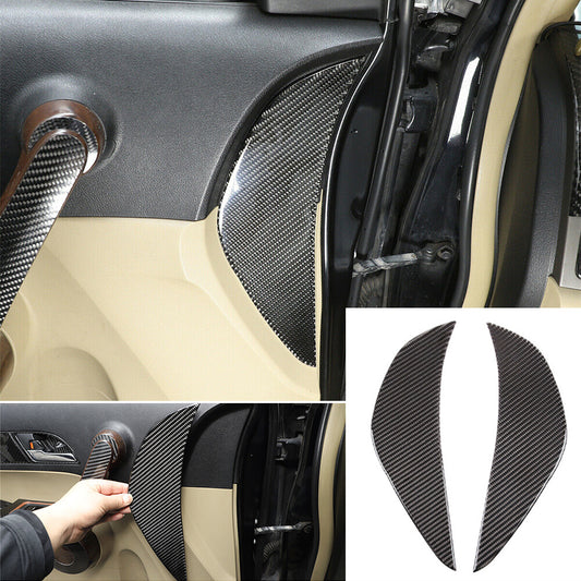 Carbon Fiber Door Anti-Collision Buffer Cushion Cover for Honda CR-V CRV 2007-11
