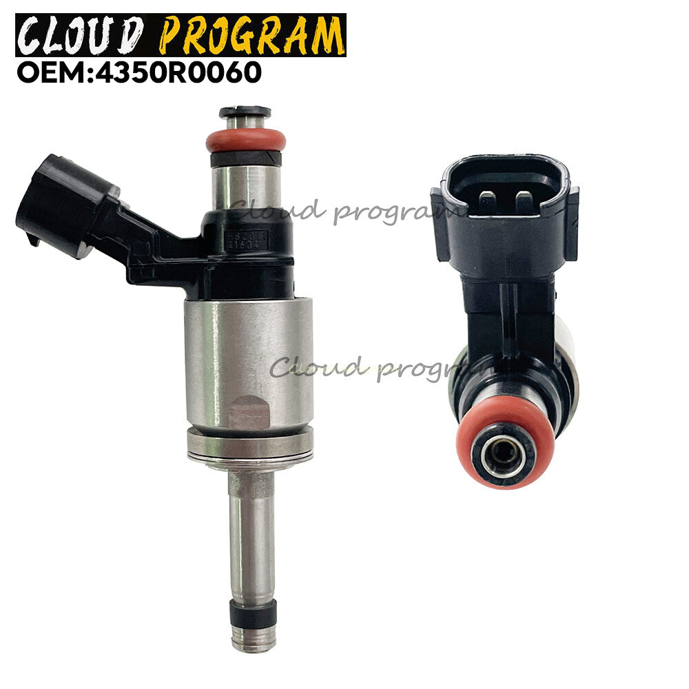 NEW 4 sets fuel injector 4350R0060 For 1.2 Tce Qashqai 1.2 n
